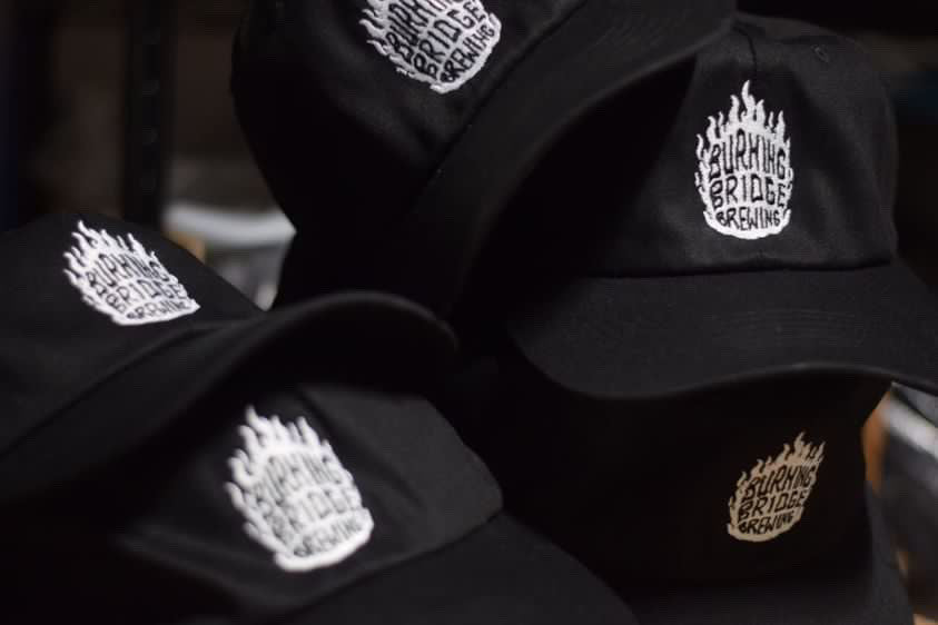 Burning Bridge Brewing Flame Dad Hat