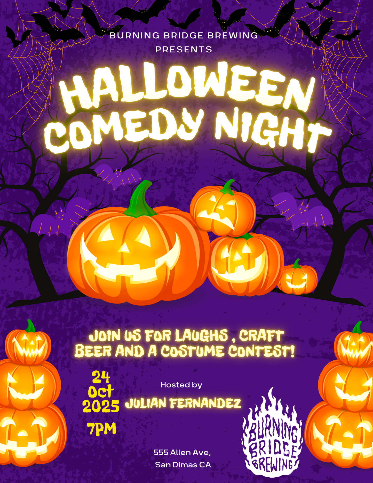 Halloween Comedy Night